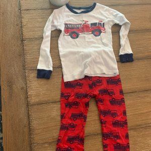 Carter's 5T Firetruck Pajamas